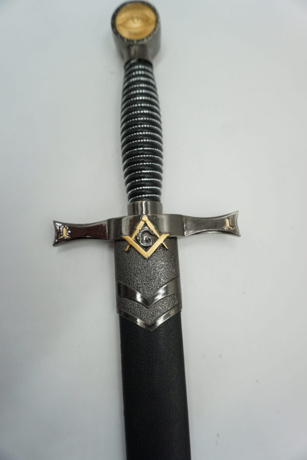 DEKORACYJNY KORDZIK - sztylet - nóż - MASOŃSKI- ILLUMINATI.