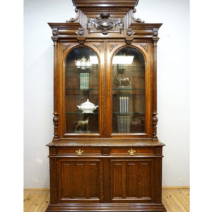 PRZESZKLONY KREDENS WITRYNA BIBLIOTECZKA FRANCJA WYS 269cm