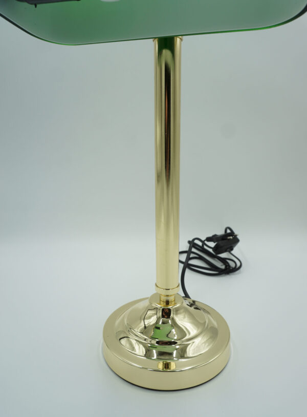 LAMPA LAMPKA GABINETOWA BANKIERKA ZIELONA !!