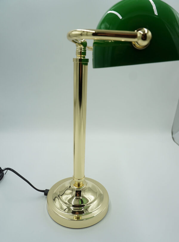 LAMPA LAMPKA GABINETOWA BANKIERKA ZIELONA !!