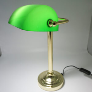 LAMPA LAMPKA GABINETOWA BANKIERKA ZIELONA !!