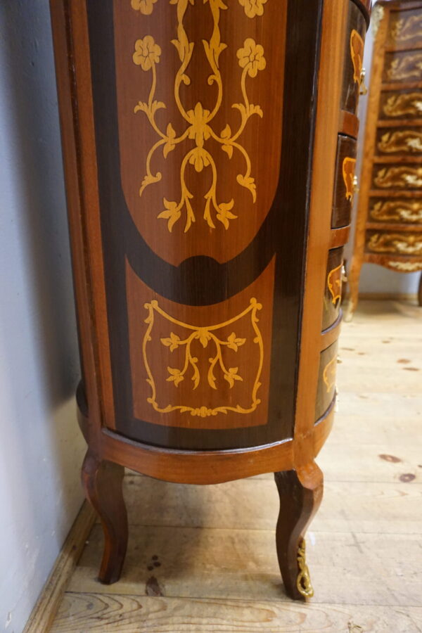 KOMODA SIEDMIODNIÓWKA OKRĄGŁA SZAFKA NA 7 DNI