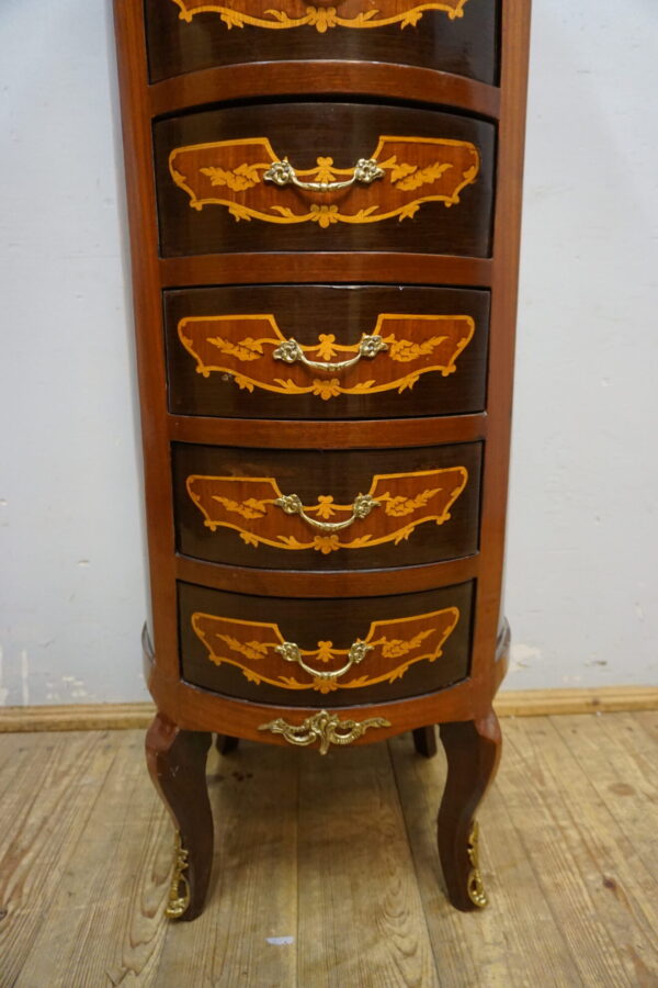 KOMODA SIEDMIODNIÓWKA OKRĄGŁA SZAFKA NA 7 DNI