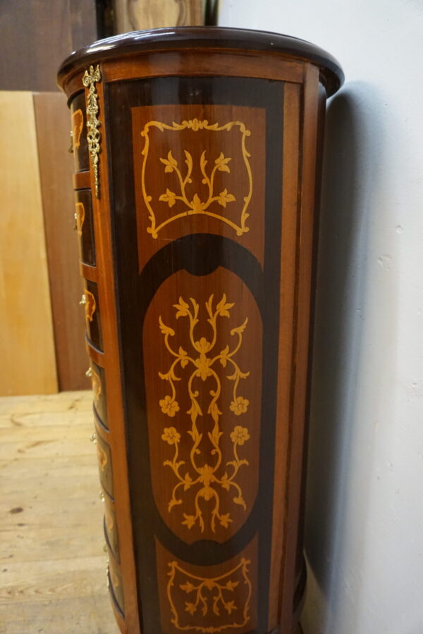 KOMODA SIEDMIODNIÓWKA OKRĄGŁA SZAFKA NA 7 DNI