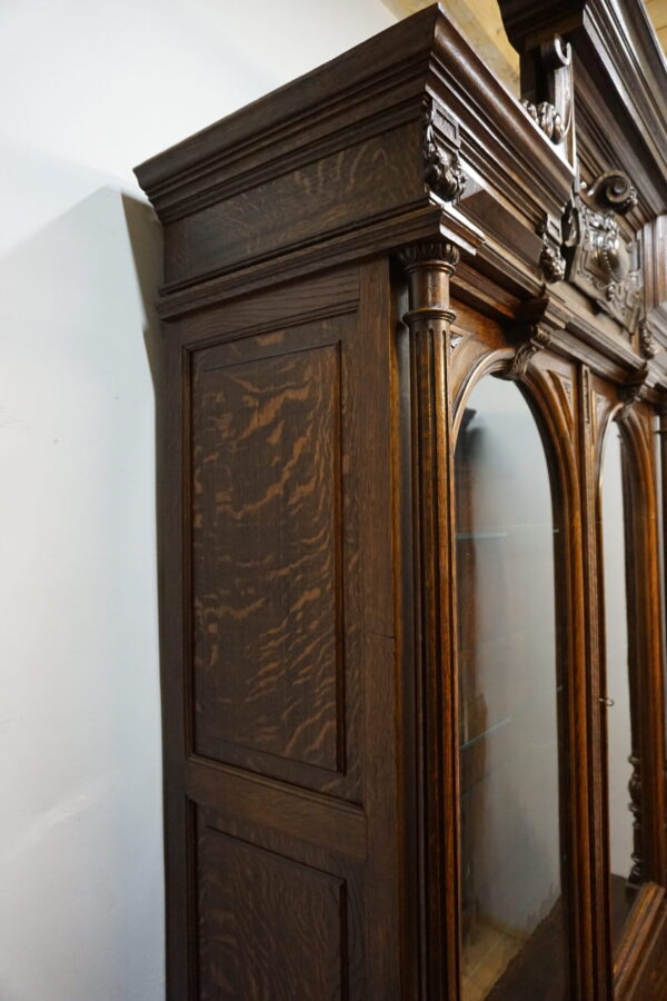 PRZESZKLONY KREDENS WITRYNA BIBLIOTECZKA FRANCJA WYS 269cm