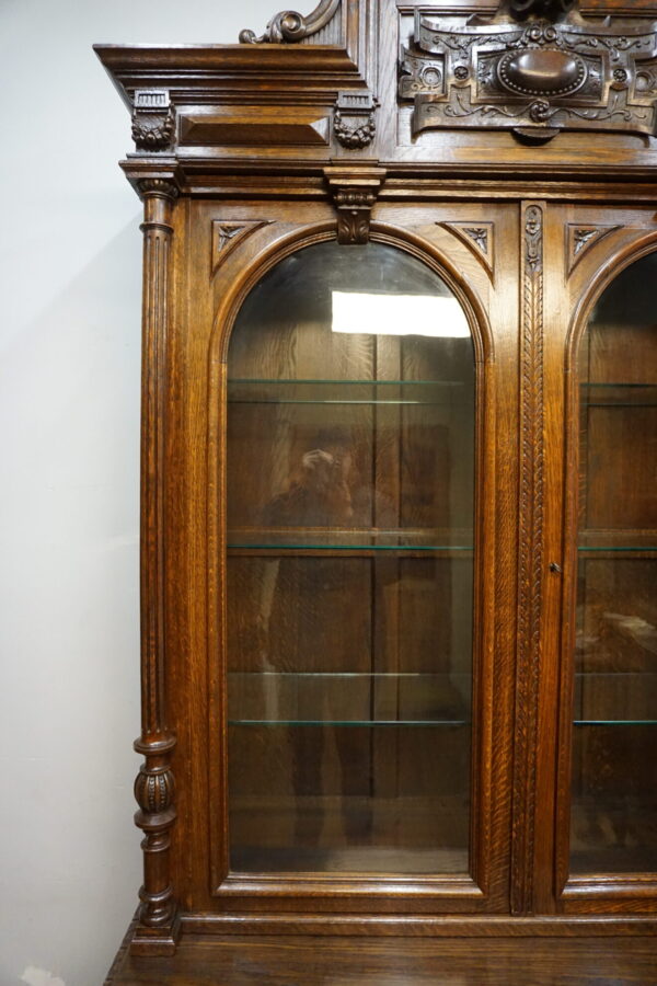 PRZESZKLONY KREDENS WITRYNA BIBLIOTECZKA FRANCJA WYS 269cm