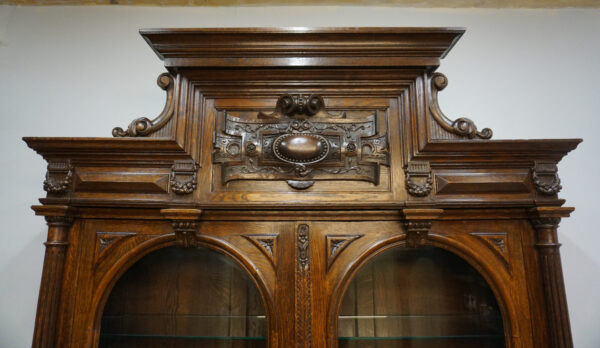 PRZESZKLONY KREDENS WITRYNA BIBLIOTECZKA FRANCJA WYS 269cm