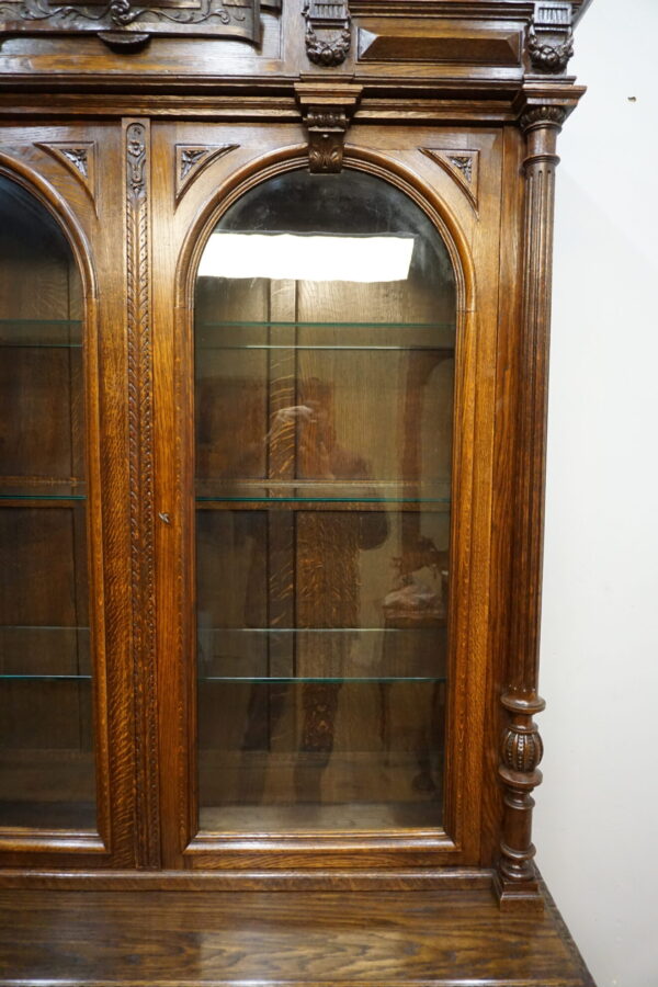 PRZESZKLONY KREDENS WITRYNA BIBLIOTECZKA FRANCJA WYS 269cm