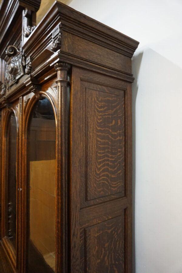 PRZESZKLONY KREDENS WITRYNA BIBLIOTECZKA FRANCJA WYS 269cm