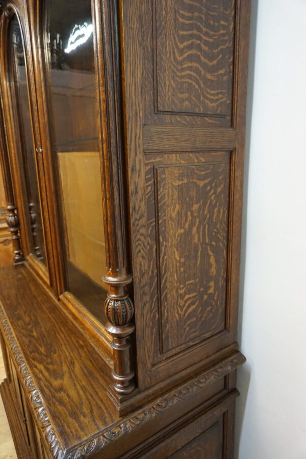 PRZESZKLONY KREDENS WITRYNA BIBLIOTECZKA FRANCJA WYS 269cm