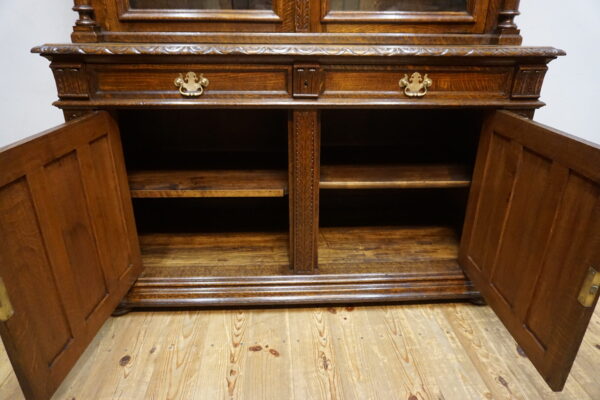 PRZESZKLONY KREDENS WITRYNA BIBLIOTECZKA FRANCJA WYS 269cm