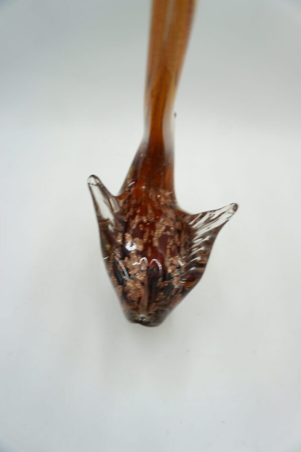 SZKŁO MURANO, FIGURA PIĘKNY ŁABĘDŹ