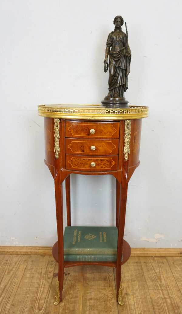 SZAFKA NAKASTLIK INTARSJE MOSIĘŻNE OKUCIA !!