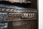 STARY BOGATO RZEŹBIONY KREDENS KOMODA Z NADSTAWKĄ UNIKAT