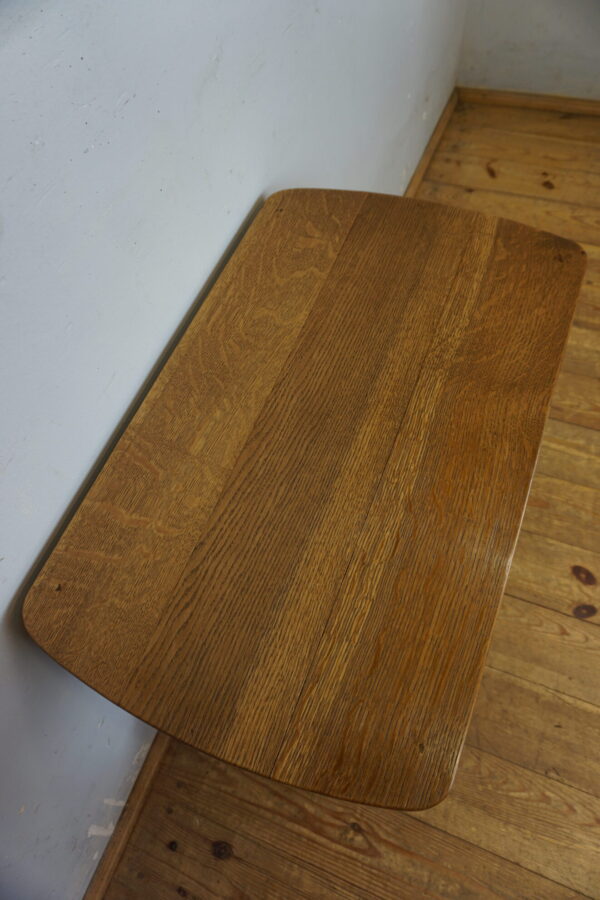 RUSTYKALNY BAREK STOLIK LUDWIK Z WYSUWANYM BLATEM