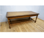 GABINETOWY STOLIK ŁAWA DUŻY RUSTYKALNY