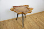 DREWNIANY STOLIK STOLICZEK KAWOWY NIEREGULARNY KSZTAŁT