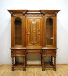 NIESPOTYKANA DUŻA WITRYNA SERWANTKA GŁOWY SPIRALE