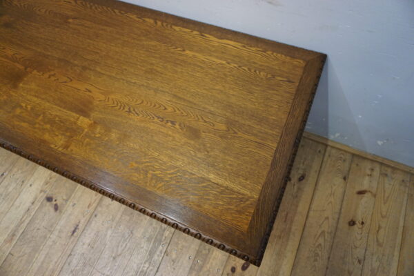 GABINETOWY STOLIK ŁAWA DUŻY RUSTYKALNY