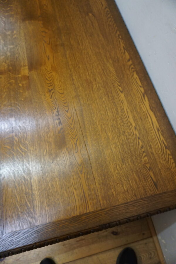 GABINETOWY STOLIK ŁAWA DUŻY RUSTYKALNY