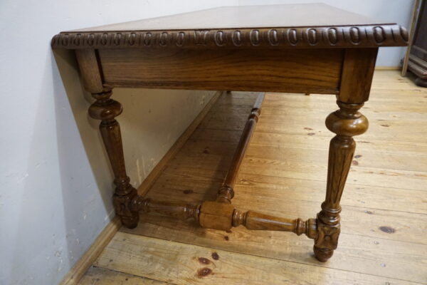 GABINETOWY STOLIK ŁAWA DUŻY RUSTYKALNY