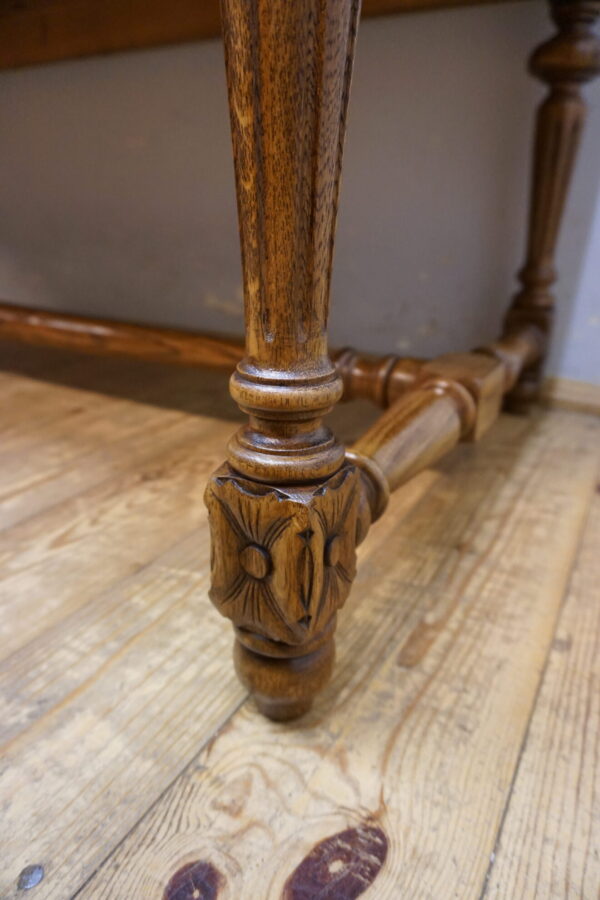 GABINETOWY STOLIK ŁAWA DUŻY RUSTYKALNY