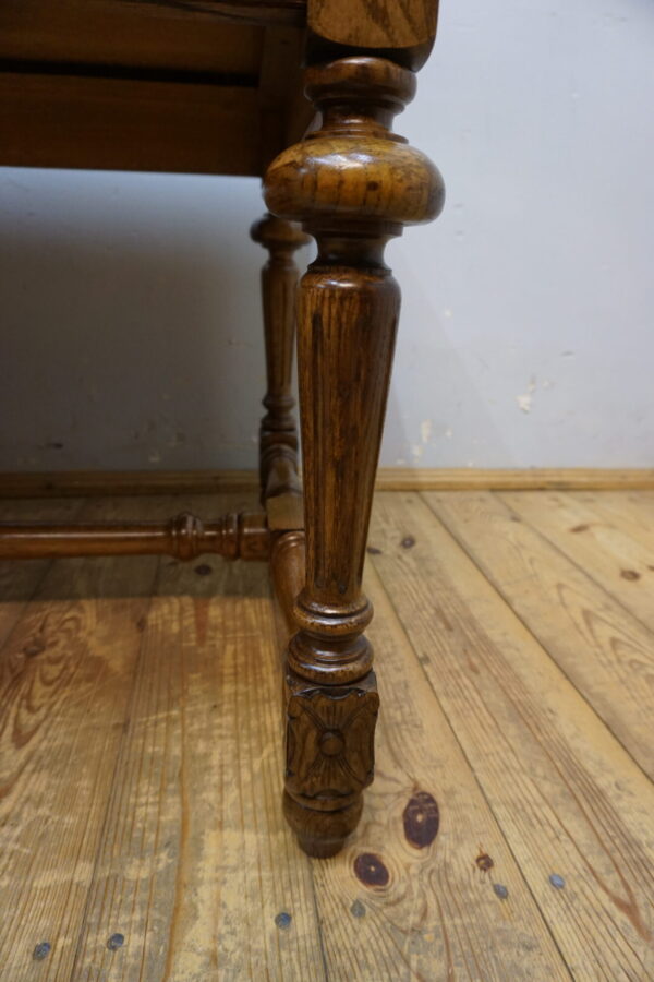 GABINETOWY STOLIK ŁAWA DUŻY RUSTYKALNY