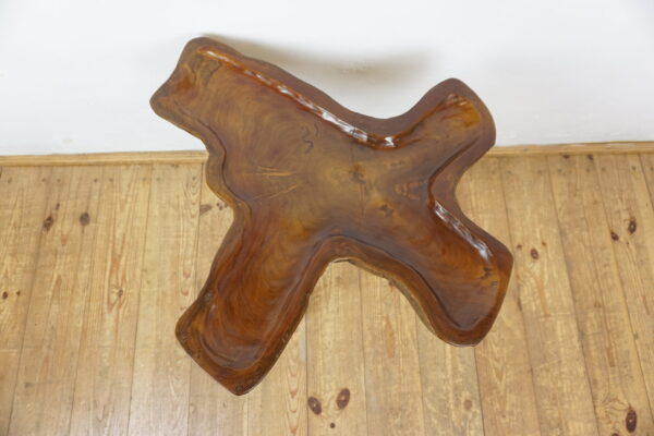 DREWNIANY STOLIK STOLICZEK RUSTYKALNY NIEREGULARNY KSZTAŁT