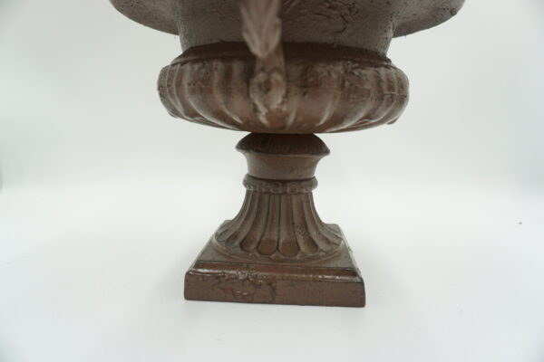 ŻELIWNA DONICA DONICZKA NA KWIATY BRĄZ