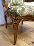 DEKORACYJNY FOTEL LUDWIK NA SPRĘŻYNACH