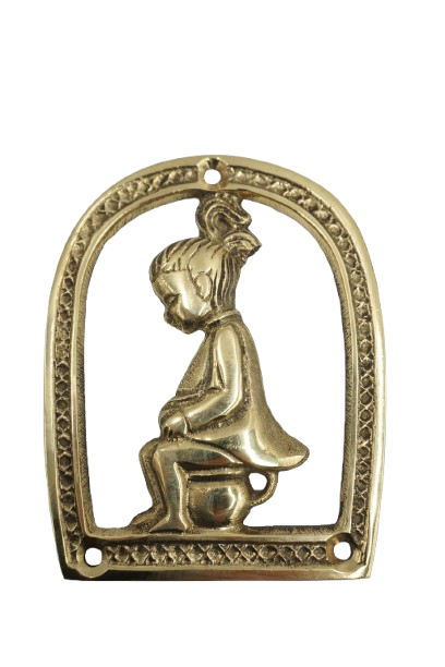 ZNACZEK TABLICZKA WC DAMSKIE - MOSIĄDZ