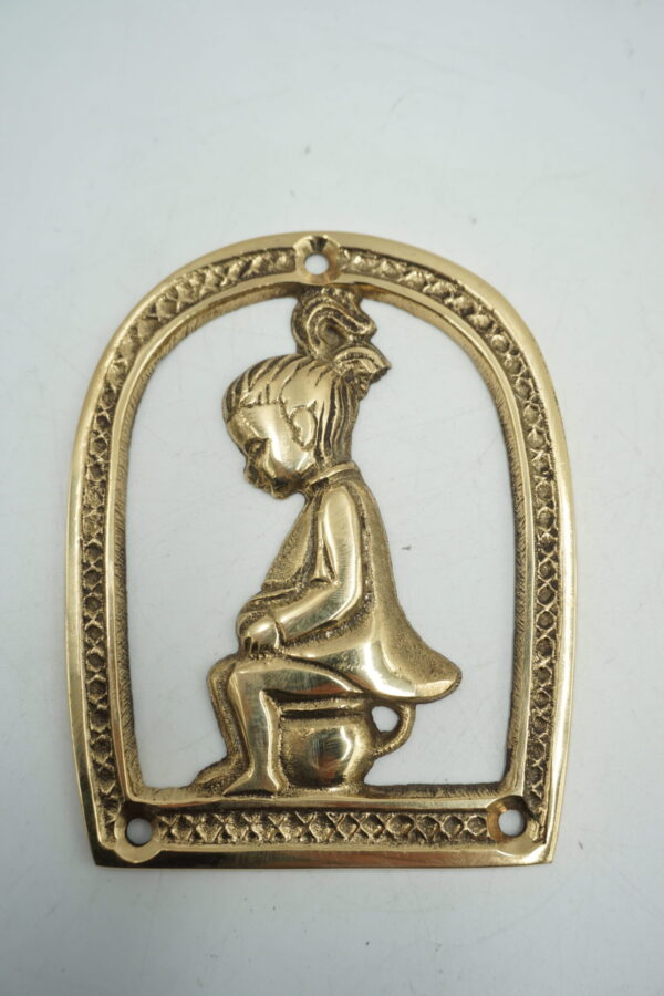 ZNACZEK TABLICZKA WC DAMSKIE - MOSIĄDZ