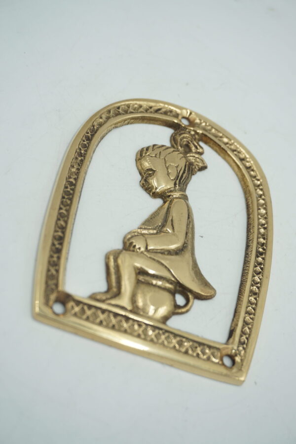 ZNACZEK TABLICZKA WC DAMSKIE - MOSIĄDZ