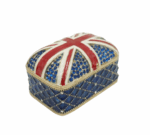 SZKATUŁKA PUZDERKO WIELKA BRYTANIA Z CYRKONIAMI