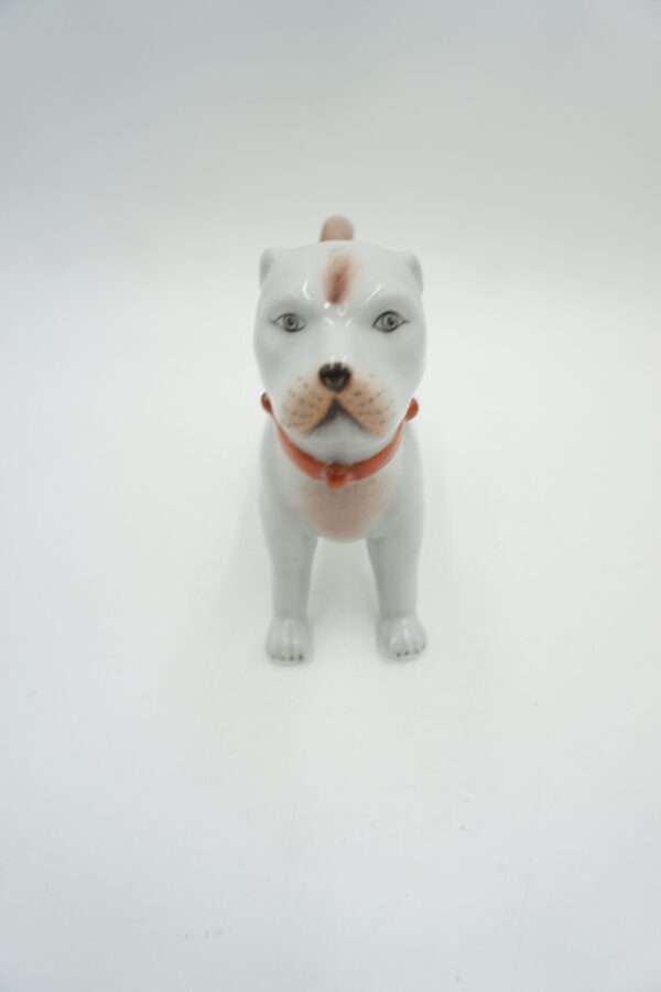 PIĘKNA PORCELANOWA FIGURKA PIES PIESEK