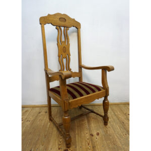 DOSTOJNY FOTEL DO BIURKA DĘBOWY