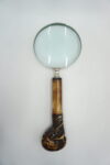 PIĘKNA LUPA SZKŁO POWIĘKSZAJĄCE CZASZKA