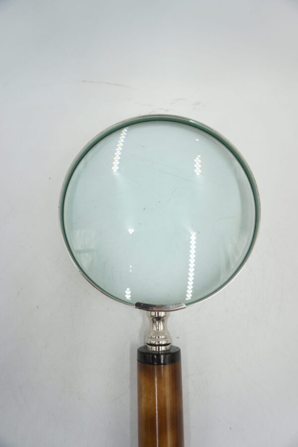 PIĘKNA LUPA SZKŁO POWIĘKSZAJĄCE CZASZKA