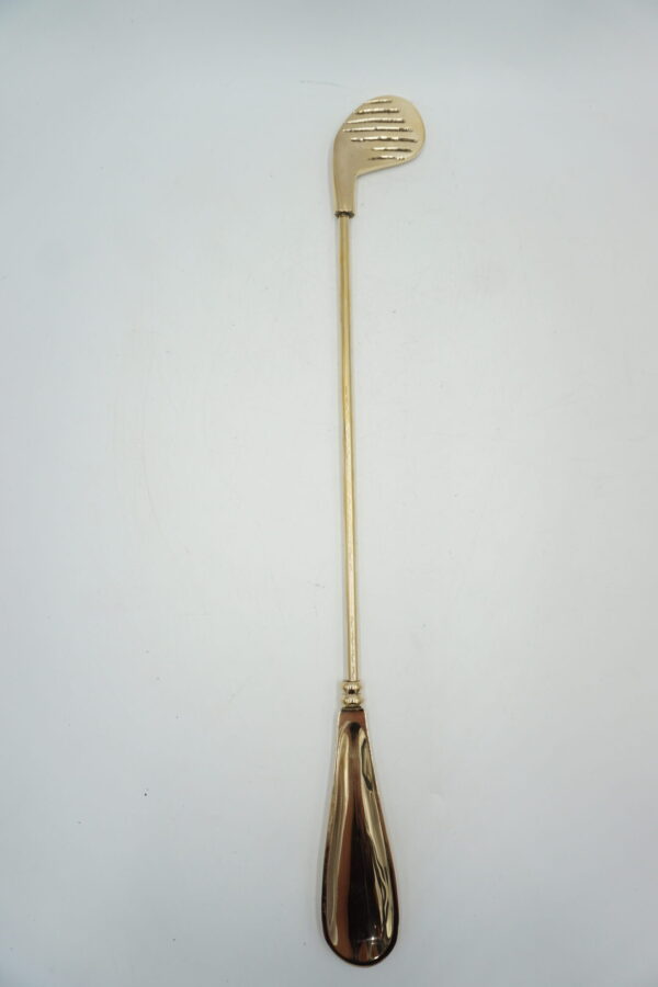ŁYŻKA DO BUTÓW KIJ GOLFOWY - MOSIĄDZ 48cm
