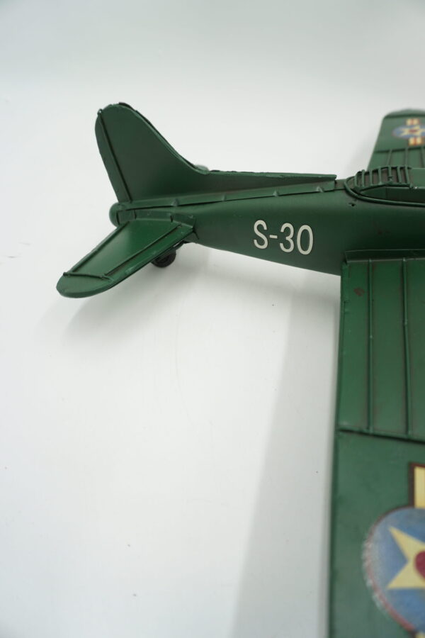 METALOWY MODEL SAMOLOT WOJSKOWY KOLEKCJONERSKI PREZENT