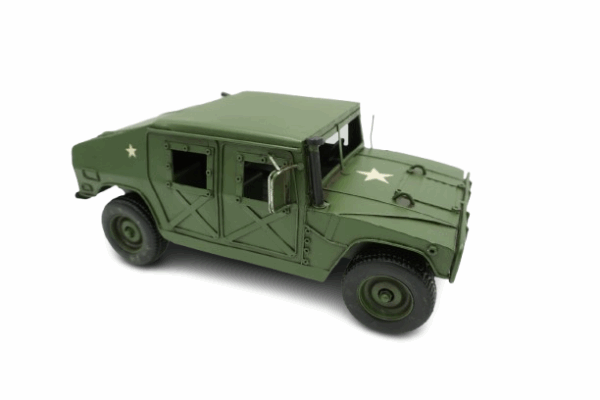 METALOWY MODEL POJAZD WOJSKOWY KOLEKCJONERSKI PREZENT