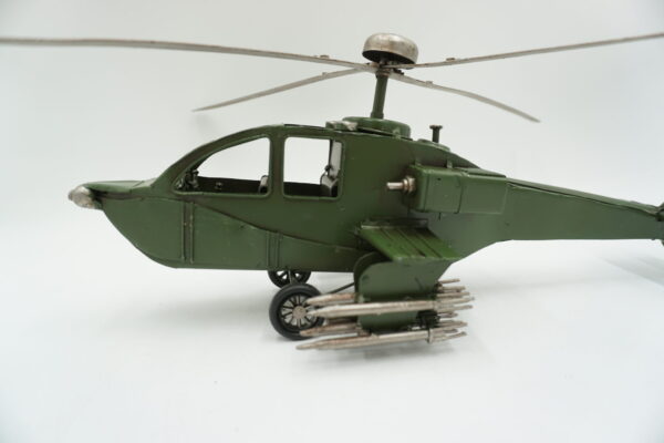 METALOWY MODEL HELIKOPTER WOJSKOWY KOLEKCJONERSKI PREZENT