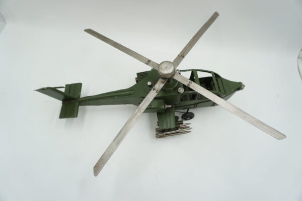 METALOWY MODEL HELIKOPTER WOJSKOWY KOLEKCJONERSKI PREZENT