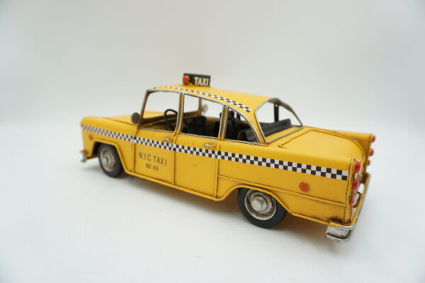 METALOWY MODEL ŻÓŁTA TAKSÓWKA TAXI KOLEKCJONERSKI PREZENT