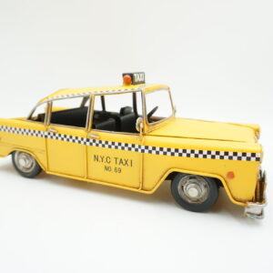 METALOWY MODEL ŻÓŁTA TAKSÓWKA TAXI KOLEKCJONERSKI PREZENT