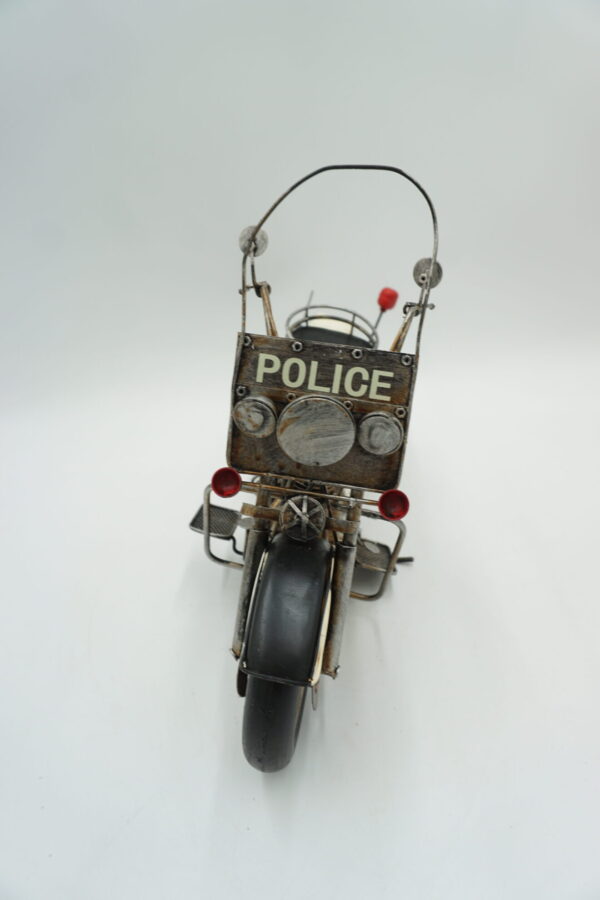 METALOWY MODEL MOTOR MOTOCYKL POLICYJNY POLICJA KOLEKCJONERSKI PREZENT