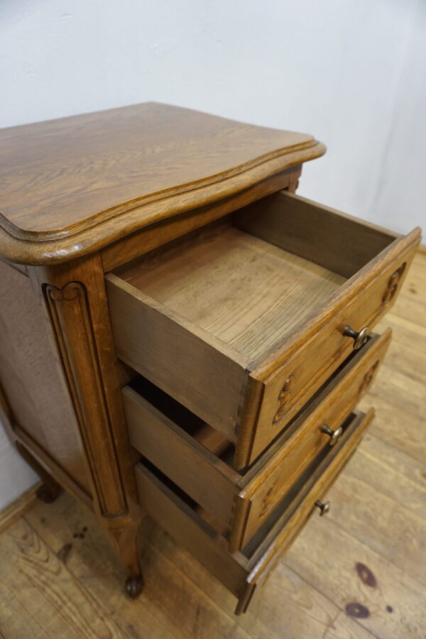 DEKORACYJNA SZAFKA LUDWIK 3 SZUFLADKI LITY DĄB