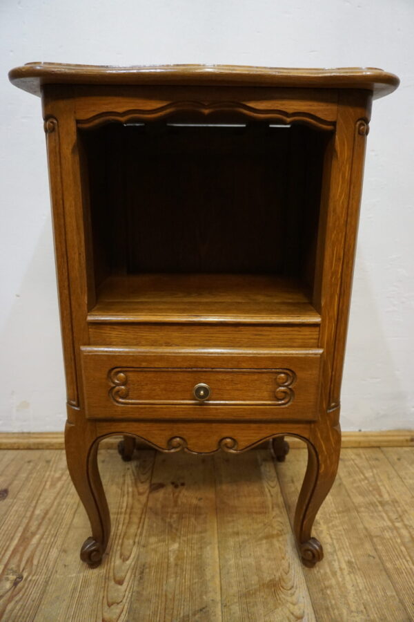 DEKORACYJNA SZAFKA LUDWIK Z WNĘKĄ LITY DĄB