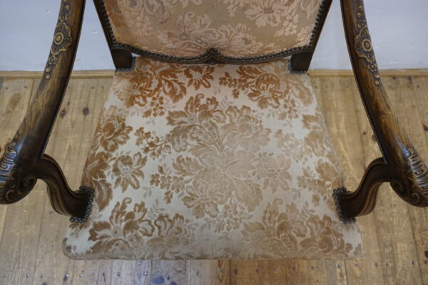 STARY DOSTOJNY FOTEL DO BIURKA DĘBOWY !!