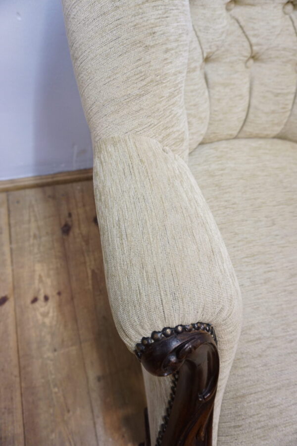 UNIKAT STARY FOTEL LUDWIK KLUBOWY PIKOWANY KARO WYGODNY